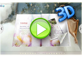 Fresh Template for 3D page flip eBook