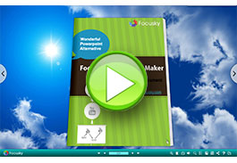 Focusky presentation maker in 3d flipbook
