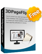 Free 3DPageFlip PDF to Flash for Mac
