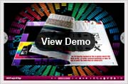 View Demo view flash flipping book demo