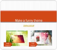 Make a Funny Theme for Flipbook