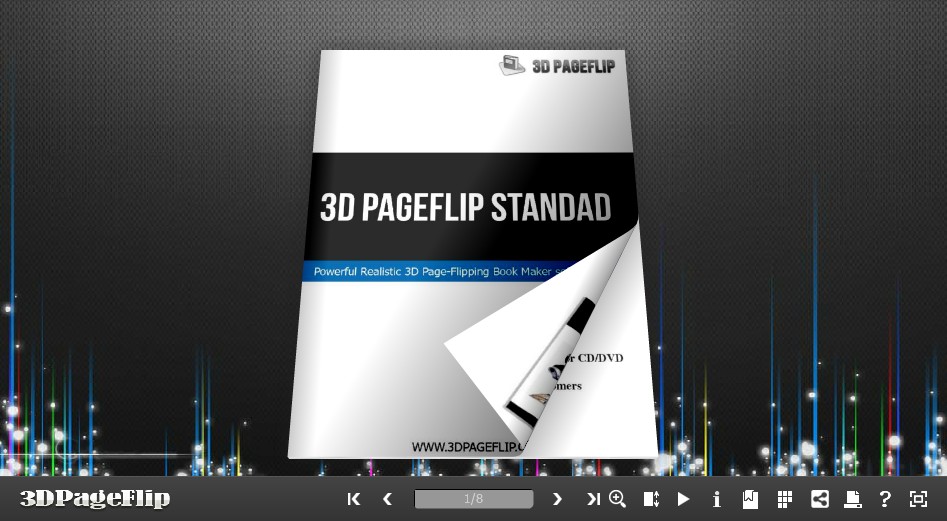 3DPageFlip Free Presentation Templates 1.0 full